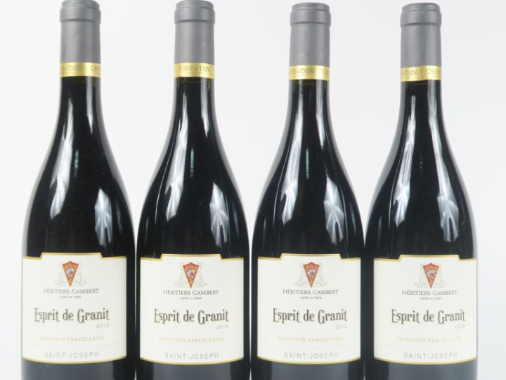 4 BOUTEILLES SAINT JOSEPH ESPRIT DE GRANIT 'SÉLECTION PARCELLAIRE' CAV