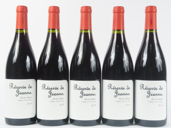 5 BOUTEILLES LA RESERVE DE JEANNE MAISON VENTENAC CABARDÈS - 2019