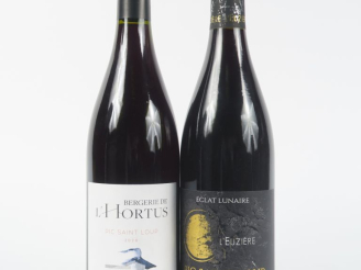 Vente aux enchères 2 BOUTEILLES PIC SAINT LOUP : 1 BERGERIE DE L'HORTIS 20220 - 1 ECLAT L