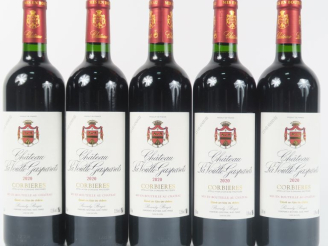 Vente aux enchères 5 BOUTEILLES CHÂTEAU LA VOULTE GASPARETS 'CUVÉE RÉSERVÉE' CORBIÈRES - 