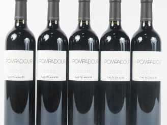 Vente aux enchères 5 BOUTEILLES LA POMPADOUR CASTELMAURE CORBIÈRES - 2020