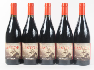 Vente aux enchères 5 BOUTEILLES L'ESPRIT DU VENT 'CASTOR   POLLUX' CASTELMAURE - 2021