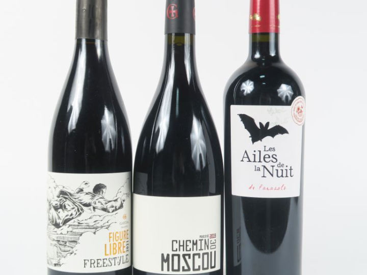 3 BOUTEILLES PAYS D'OC : 1 'FIGURE LIBRE FREESTYLE' DOMAINE GAYDA 2021