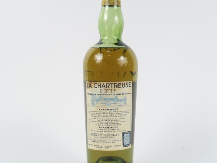 1 BOUTEILLE CHARTREUSE JAUNE PÉRIODE 1956-1964