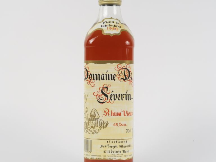 1 BOUTEILLE RHUM VIEUX DOMAINE DE SEVERIN 45° - 1980