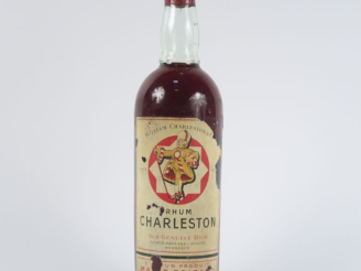 Vente aux enchères 1 VIEILLE BOUTEILLE (1 L) RHUM CHARLESTON MARIE BRIZARD - ELA