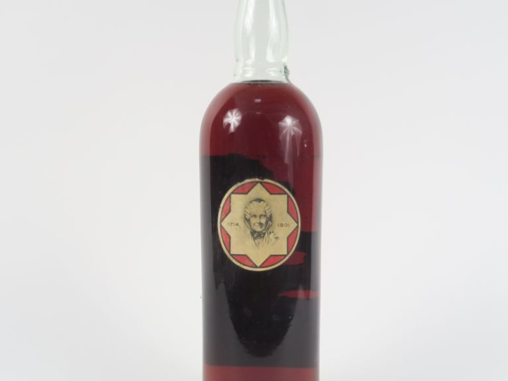 1 VIEILLE BOUTEILLE (1 L) RHUM CHARLESTON MARIE BRIZARD - EA