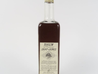 Vente aux enchères 1 VIEILLE BOUTEILLE RHUM ST JAMES 47° - CAPS ETAIN