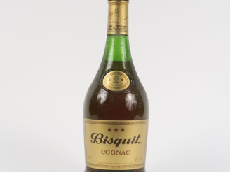 Vente aux enchères 1 BOUTEILLE COGNAC BISQUIT ***