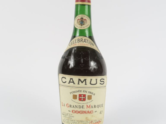 Vente aux enchères 1 BOUTEILLE COGNAC CAMUS 'CELEBRATION' LA GRANDE MARQUE - PAPIER DE SO