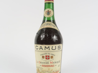 Vente aux enchères 1 BOUTEILLE COGNAC CAMUS 'CELEBRATION' LA GRANDE MARQUE - PAPIER DE SO