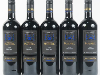 Vente aux enchères 5 BOUTEILLES CHÂTEAU MAJOREL FRONTON - 2018