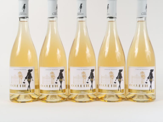Vente aux enchères 5 BOUTEILLES CHÂTEAU CLEMENTINA 'COQUETTE' CÔTES DE PROVENCE - 2019