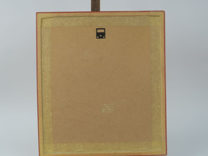 André DUNOYER de SEGONZAC. "table dressée". Lithographie, contresignée