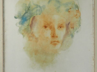 Vente aux enchères Léonor FINI. "Portrait". Epreuve d'artiste, contresignée en bas à droi