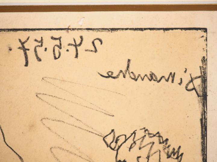 Pablo PICASSO. "la danse des faunes". 1957 Lithographie Mourlot 291. B