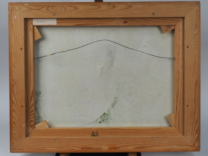 Henri GOETZ. "Agadir". Huile sur toile, signée en bas à gauche. Référe