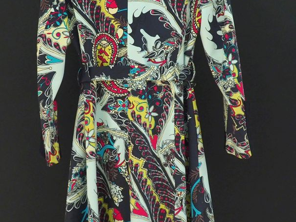 Christian LACROIX, Jeans  Veste à ceinture en coton (98%) et élasthann