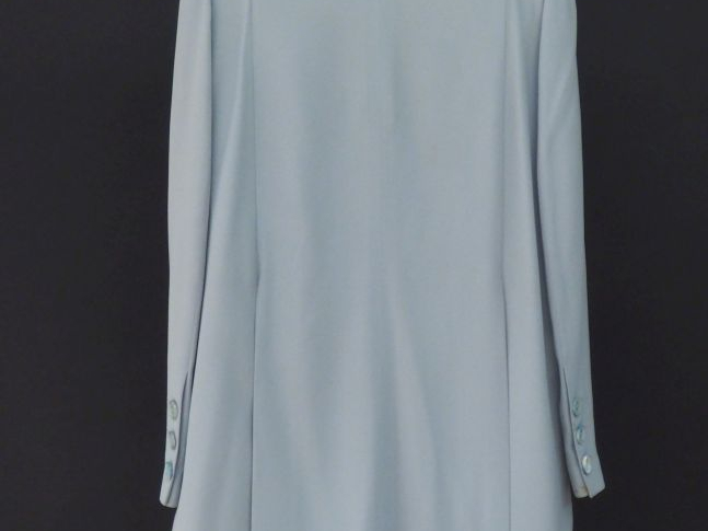 Sonia RYKIEL Veste bleu ciel en acétate (65%) et viscose (35%). Quatre