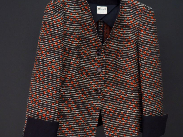 ARMANI Veste en polyestère (38%), acrylique (31%), laine (23%) et visc
