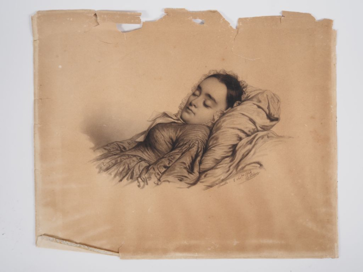 Portefolio : ensemble d'environ 110 dessins et 20 gravures.