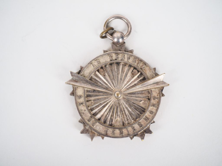 Médaille maçonnique, "remerciement de Remiremont".