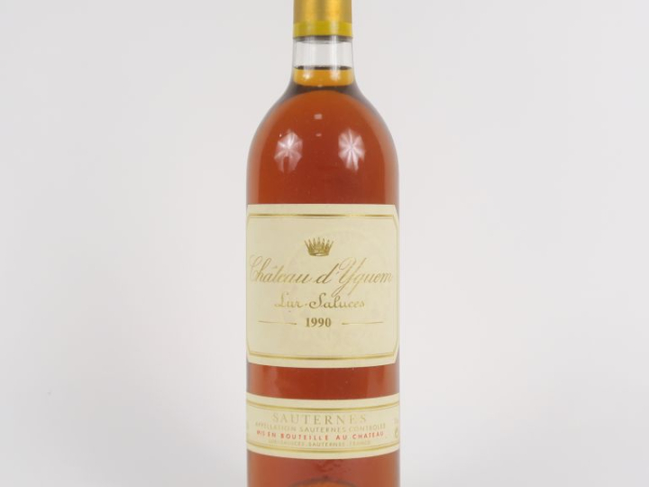 1 BOUTEILLE CHÂTEAU D'YQUEM 1er CCS SAUTERNES - 1990