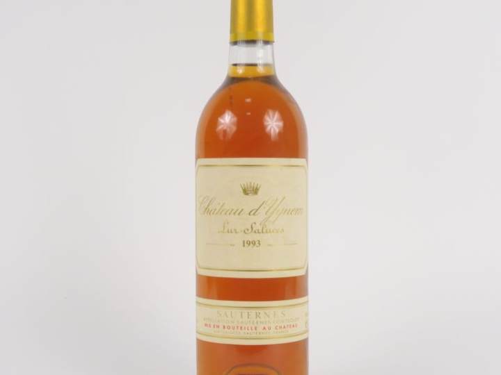 1 BOUTEILLE CHÂTEAU D'YQUEM 1er CCS SAUTERNES - 1993