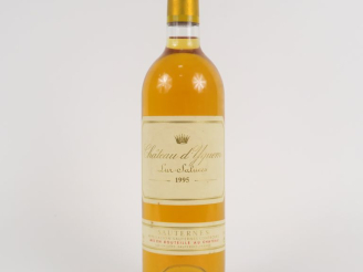 Vente aux enchères 1 BOUTEILLE CHÂTEAU D'YQUEM 1er CCS SAUTERNES - 1995