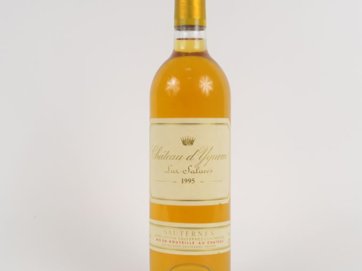 1 BOUTEILLE CHÂTEAU D'YQUEM 1er CCS SAUTERNES - 1995