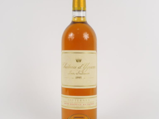 Vente aux enchères 1 BOUTEILLE CHÂTEAU D'YQUEM 1er CCS SAUTERNES - 1995