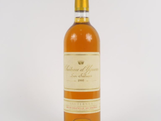 Vente aux enchères 1 BOUTEILLE CHÂTEAU D'YQUEM 1er CCS SAUTERNES - 1995