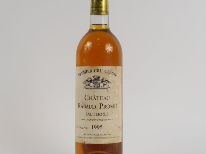 1 BOUTEILLE CHÂTEAU RABAUD PROMIS 1er CC SAUTERNES - 1995
