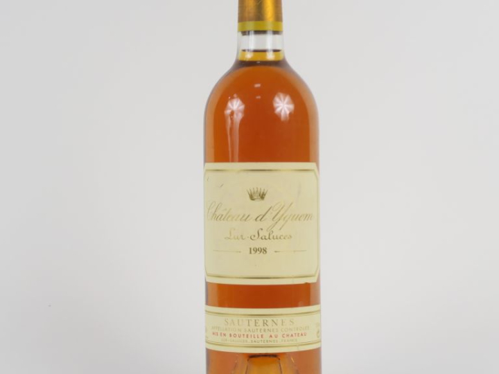 1 BOUTEILLE CHÂTEAU D'YQUEM 1er CCS SAUTERNES - 1998