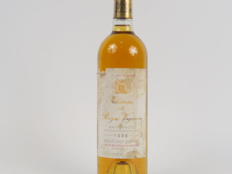 Vente aux enchères 1 BOUTEILLE CHÂTEAU DE RAYNE VIGNEAU 1er CC SAUTERNES - 1998 - EA