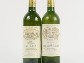 Vente aux enchères 2 BOUTEILLES GRAVES : 1 CHÂTEAU DE CRUZEAU 2000 - 1 CHÂTEAU DE ROCHEMO