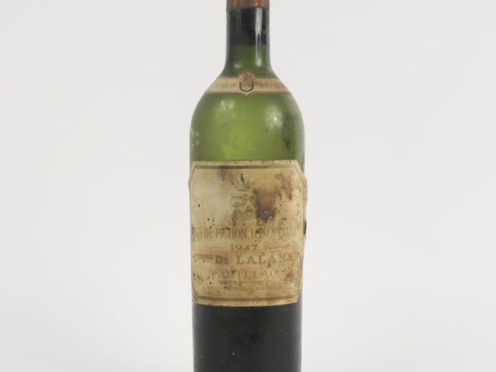 1 BOUTEILLE VIN DE PICHON LONGUEVILLE COMTESSE DE LALANDE - 1947 - VID