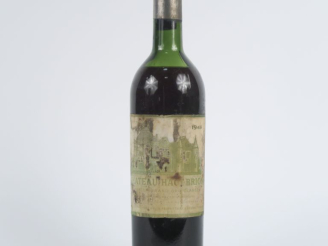 Vente aux enchères 1 BOUTEILLE CHÂTEAU HAUT BRION 1er GCC GRAVES - 1948 - MEP/CAPS CORROD