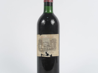 Vente aux enchères 1 BOUTEILLE CHÂTEAU LAFITE ROTHSCHILD 1er GCC PAUILLAC - 1965 - BG/EA/
