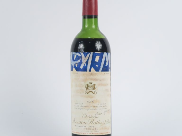 1 BOUTEILLE CHÂTEAU MOUTON ROTHSCHILD 1er GCC PAUILLAC - 1976 - MEP-BE
