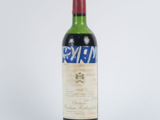 Vente aux enchères 1 BOUTEILLE CHÂTEAU MOUTON ROTHSCHILD 1er GCC PAUILLAC - 1976 - MEP-BE