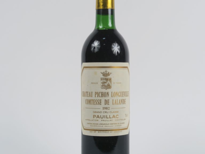 1 BOUTEILLE CHÂTEAU PICHON LONGUEVILLE COMTESSE DE LALANDE - 1982 - BG