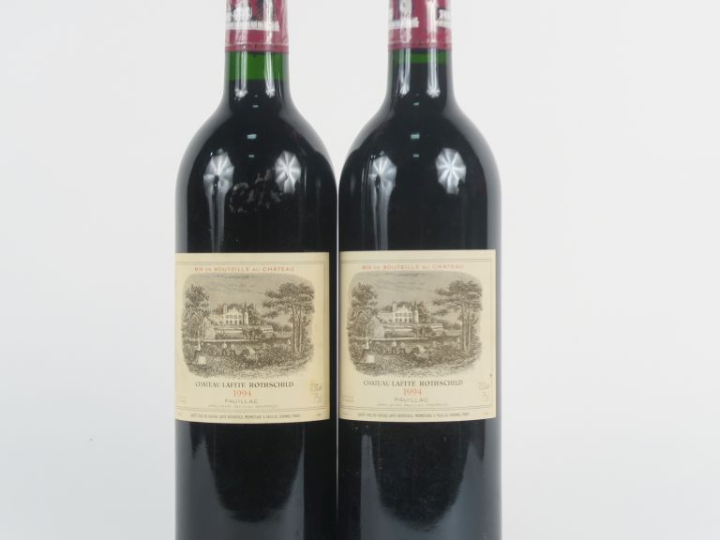2 BOUTEILLES CHÂTEAU LAFITE ROTHSCHILD 1er GCC PAUILLAC - 1994