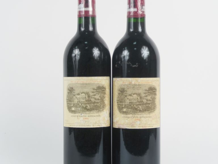 2 BOUTEILLES CHÂTEAU LAFITE ROTHSCHILD 1er GCC PAUILLAC - 1994 - ELA