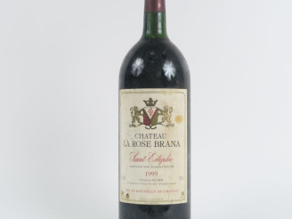 Vente aux enchères 1 MAGNUM CHÂTEAU LA ROSE BRANA ST ESTEPHE - 1999