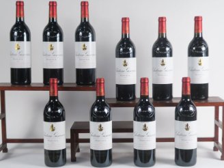 Vente aux enchères 10 BOUTEILLES CHÂTEAU GISCOURS GCC MARGAUX - 1999 - CBO