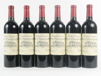 Vente aux enchères 6 BOUTEILLES CHÂTEAU HAUT MARBUZET ST ESTÈPHE - 2000 - 1 ELT