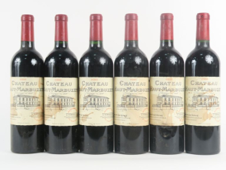 Vente aux enchères 6 BOUTEILLES CHÂTEAU HAUT MARBUZET ST ESTÈPHE - 2000 - ET