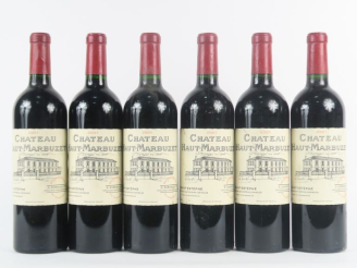 Vente aux enchères 6 BOUTEILLES CHÂTEAU HAUT MARBUZET ST ESTEPHE - 2001