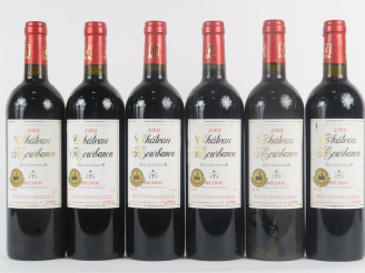 Vente aux enchères 6 BOUTEILLES CHÂTEAU HOURBANON CB ST ESTÈPHE - 2003